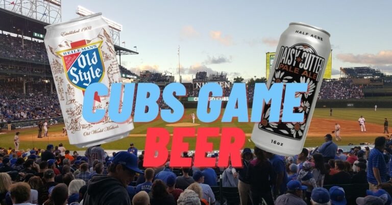 Cubs Game Beer List - Beer List at Wrigley Field