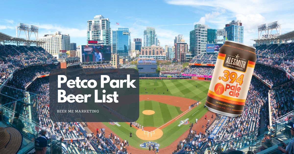 Petco Park Beer List